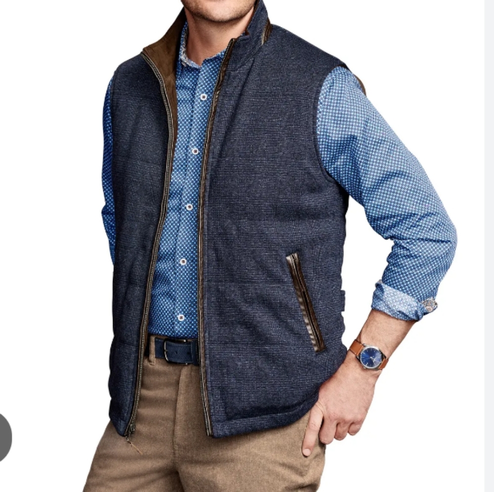 Johnston & Murphy Quilted Vest